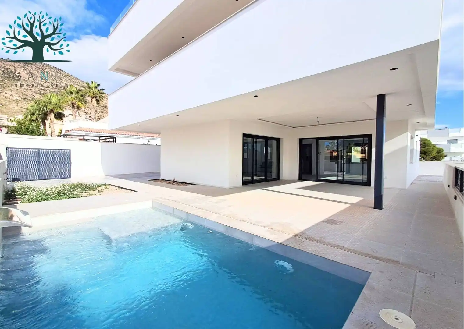 Piscina de Casa o chalet en venta en Mazarrón con Aire acondicionado, Terraza y Trastero