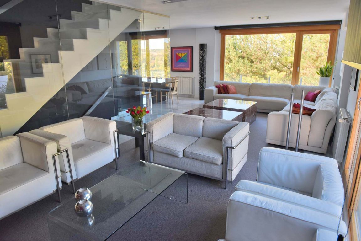 Living room of House or chalet for sale in Egüés  with Air Conditioner, Heating and Terrace