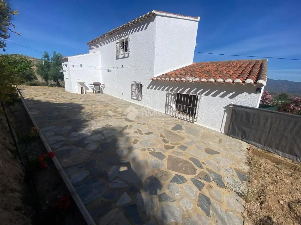 Vista exterior de Finca rústica en venda en Bédar amb Aire condicionat, Jardí privat i Moblat