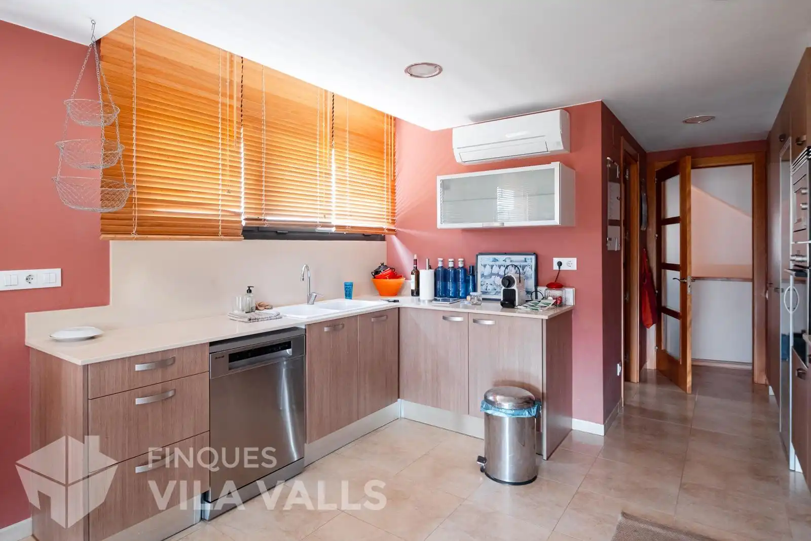 Cocina de Casa o chalet en venta en Caldes de Montbui con Calefacción, Jardín privado y Terraza