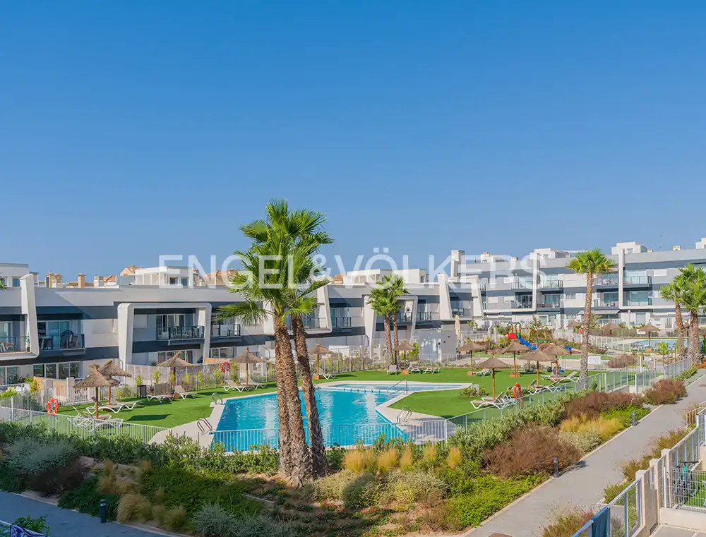 Exterior view of Flat for sale in Santa Pola  with Heating, Terrace and Community pool