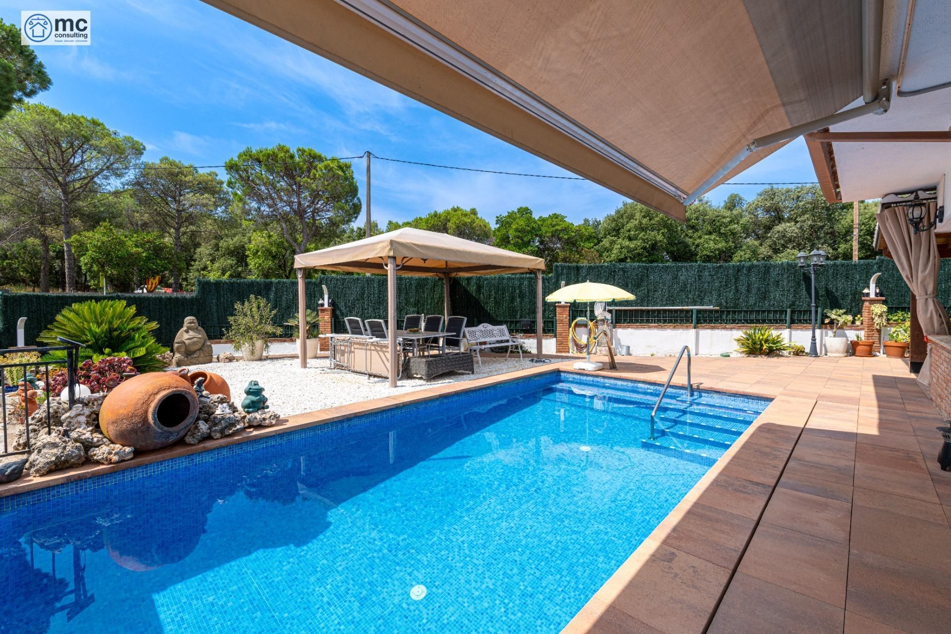 Piscina de Casa o xalet en venda en L'Ametlla del Vallès amb Aire condicionat, Calefacció i Jardí privat