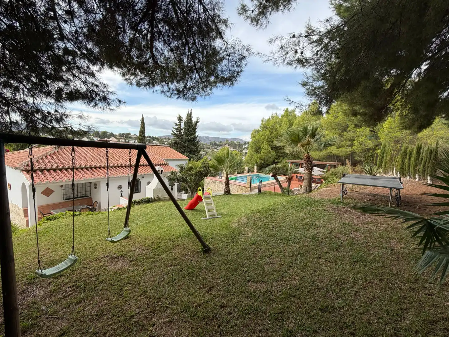 Garden of Houses for sale in Frigiliana  with Air Conditioner, Private garden and Terrace