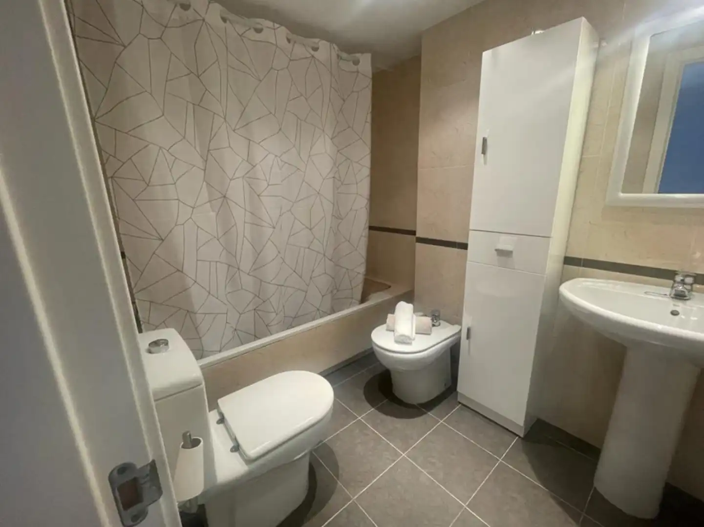 Bathroom of Flat for rent in El Puig de Santa Maria  with Air Conditioner, Heating and Private garden