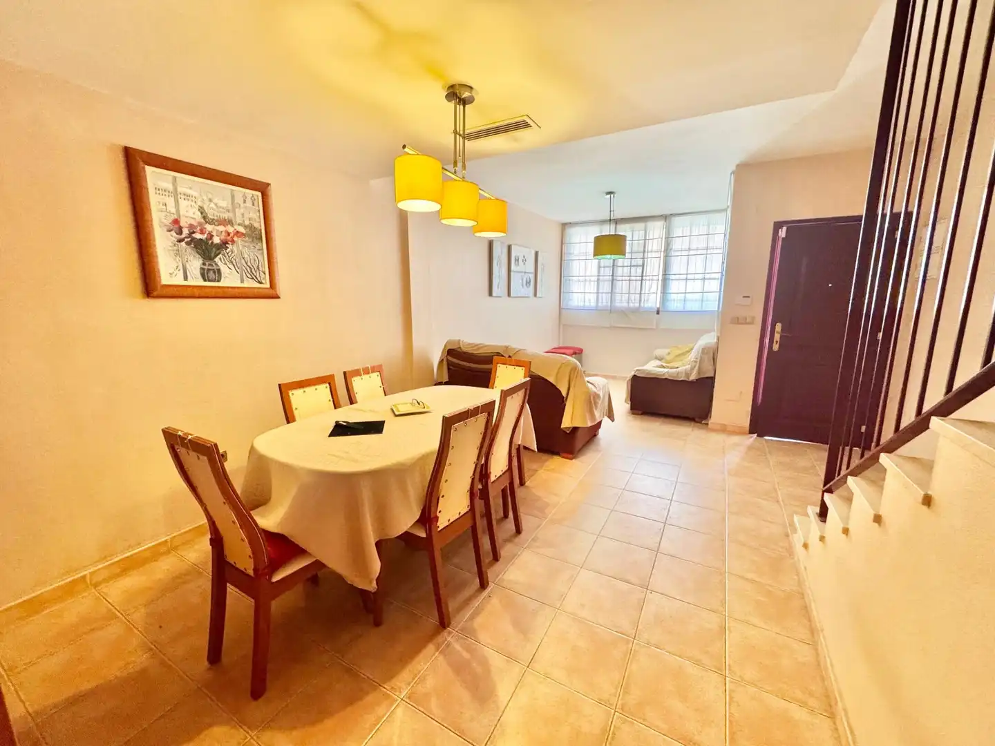 Dining room of Detached homes for sale in Orihuela  with Air Conditioner, Heating and Terrace