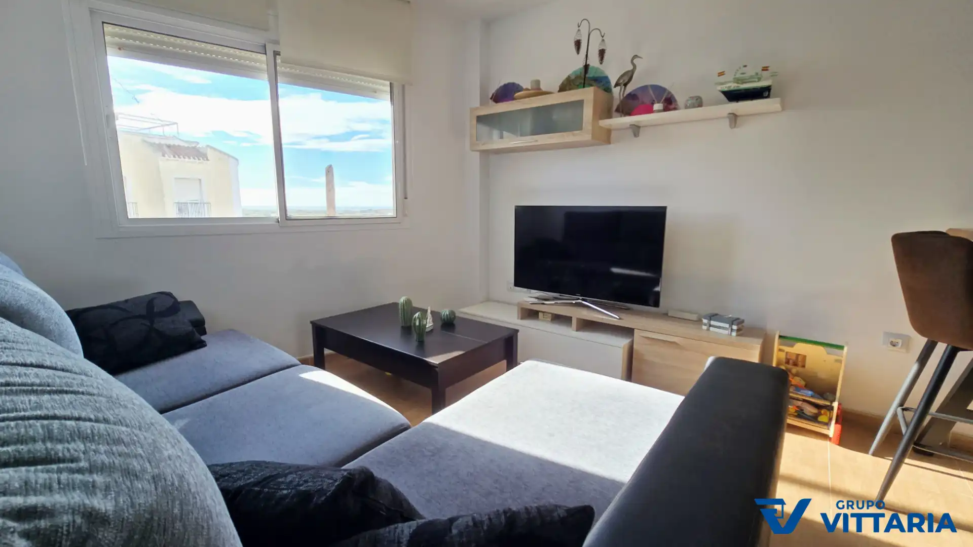 Living room of Flat for sale in Cabo de Gata  with Furnished