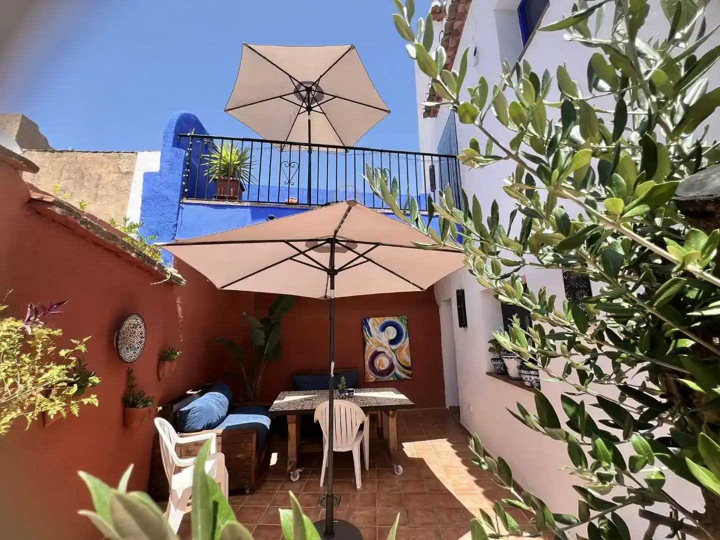 Terrassa de Casa adosada en venda en Lecrín amb Piscina i Balcó