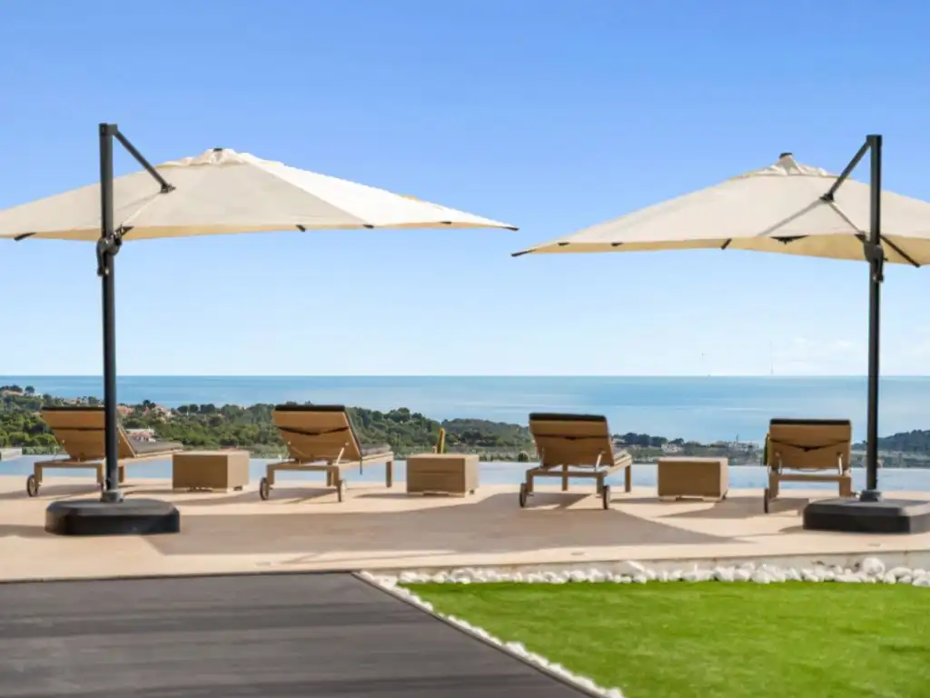 Terraza de Casa o chalet en venta en Altea con Aire acondicionado, Calefacción y Jardín privado
