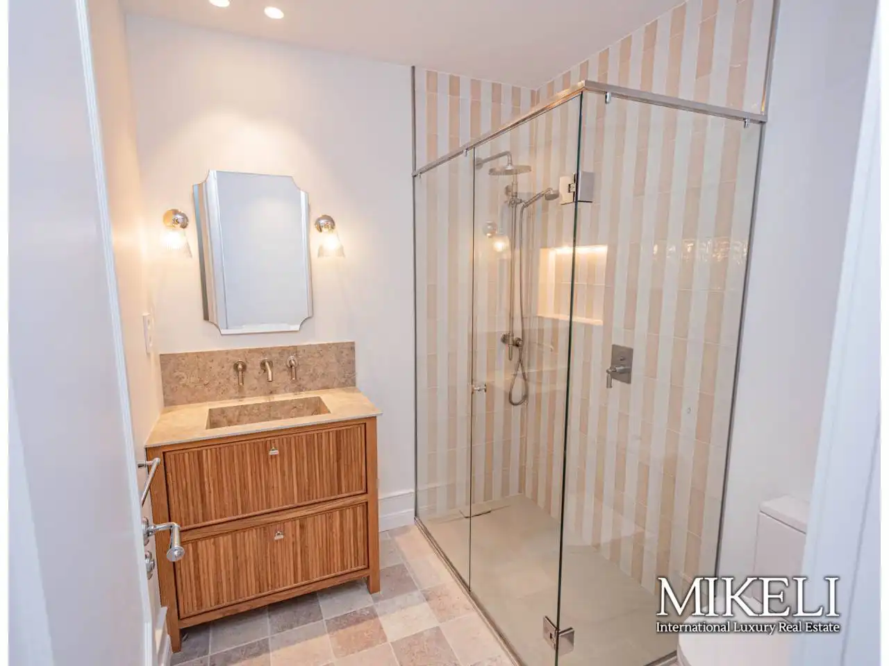 Badezimmer von Wohnung zur Miete in Santander mit Heizung, Möbliert und Balkon