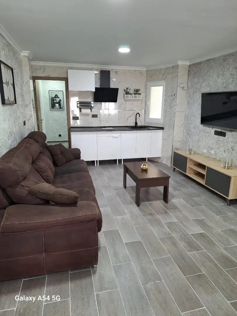 Kitchen of Flat for rent in Elda  with Air Conditioner, Furnished and Oven