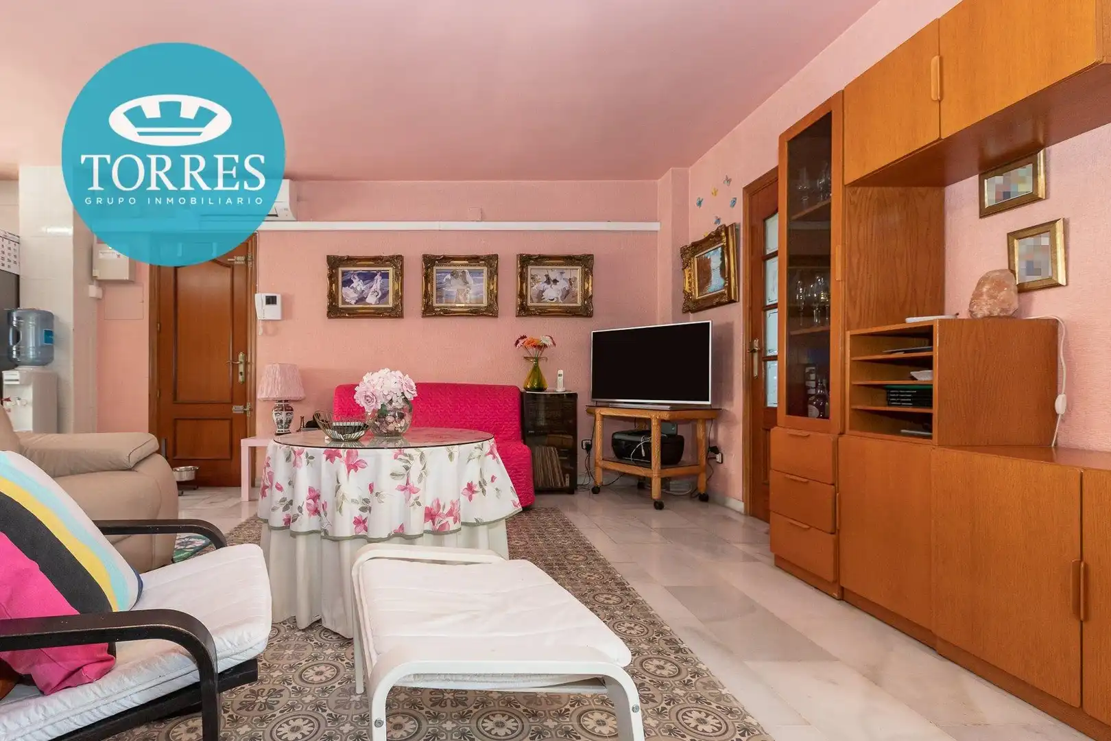 Sala de estar de Casa o chalet en venta en Málaga con Calefacción, Jardín privado y Terraza