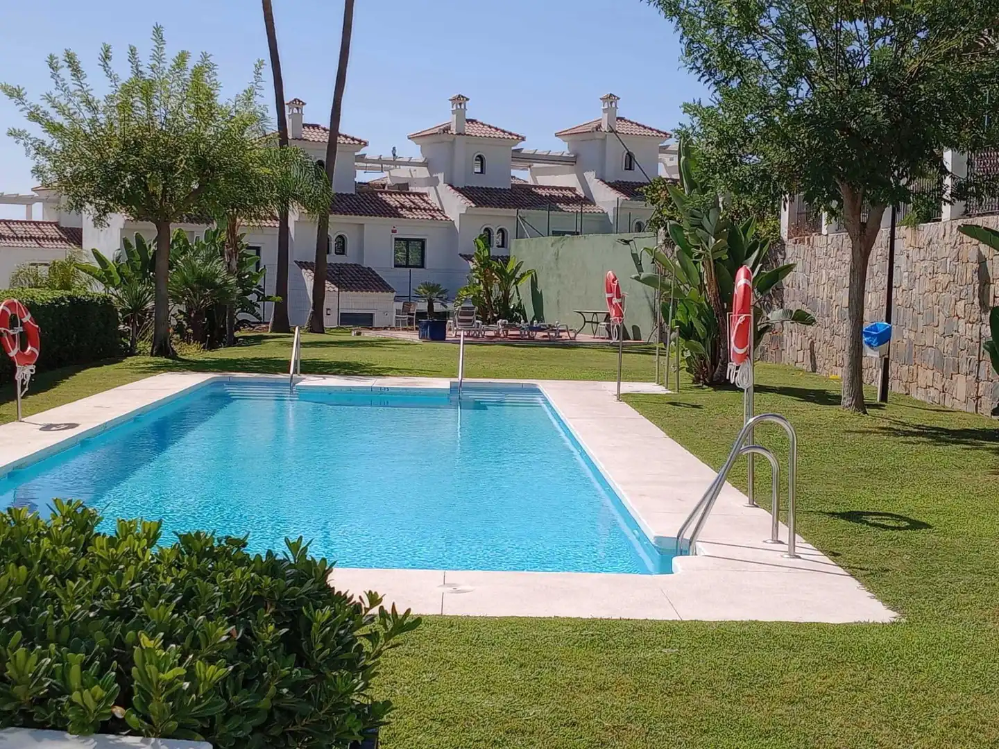 Jardín de Casa adosada en venta en Estepona
