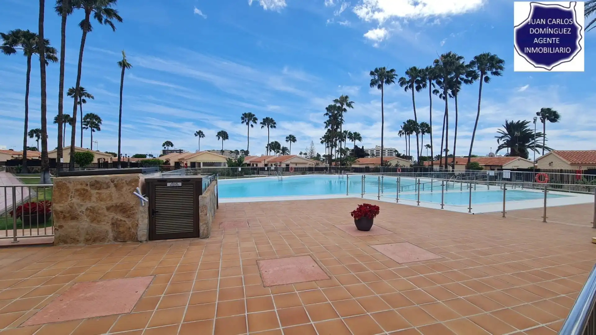 Piscina de Casa o xalet de lloguer en San Bartolomé de Tirajana amb Aire condicionat, Terrassa i Moblat