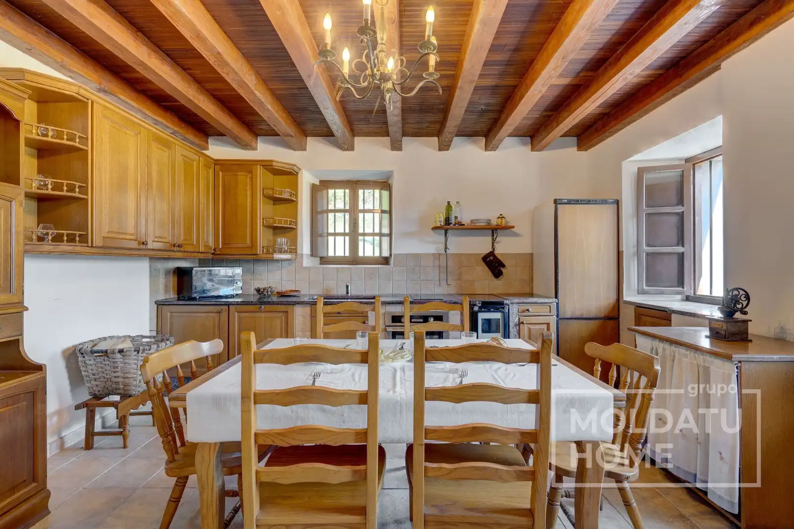 Cocina de Casa o chalet en venta en Mendaro con Calefacción, Jardín privado y Terraza