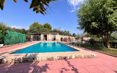 Swimming pool of House or chalet for sale in Puigverd de Lleida  with Air Conditioner and Swimming Pool