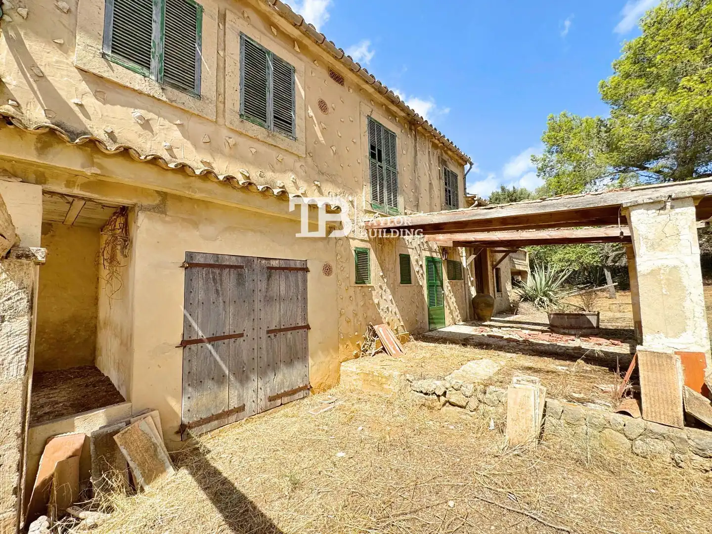Vista exterior de Casa o xalet en venda en Alaró amb Terrassa i Piscina