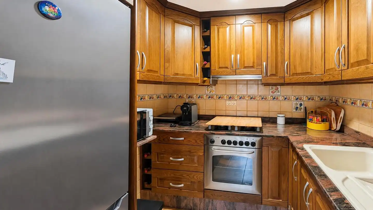 Cocina de Casa adosada en venta en Santa Pola con Aire acondicionado, Terraza y Amueblado