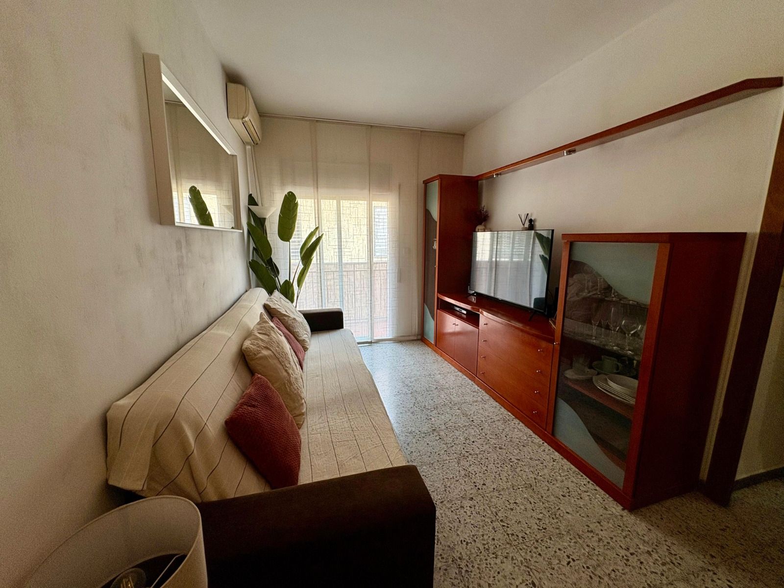 Sala de estar de Piso en venta en  Barcelona Capital con Aire acondicionado, Calefacción y Horno