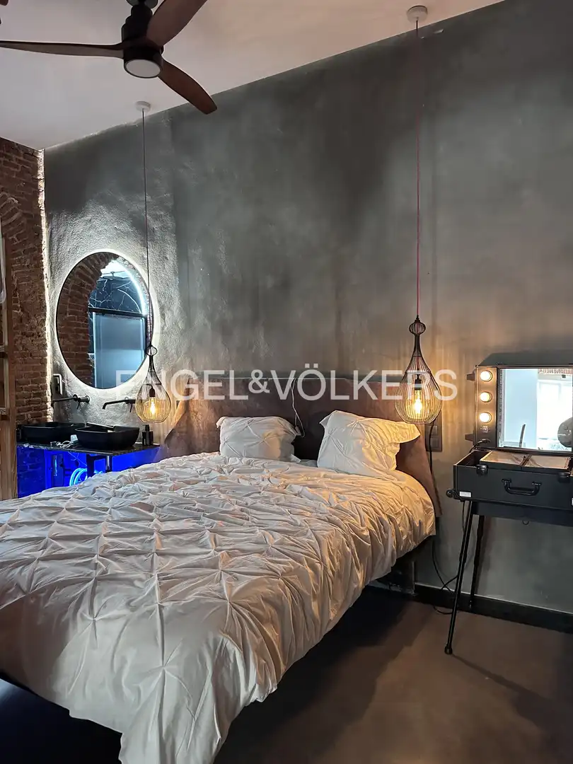 Bedroom of Flat for rent in Madrid  with Heating