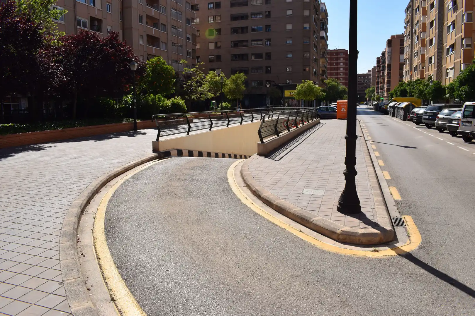 Vista exterior de Garatge en venda en Valencia
