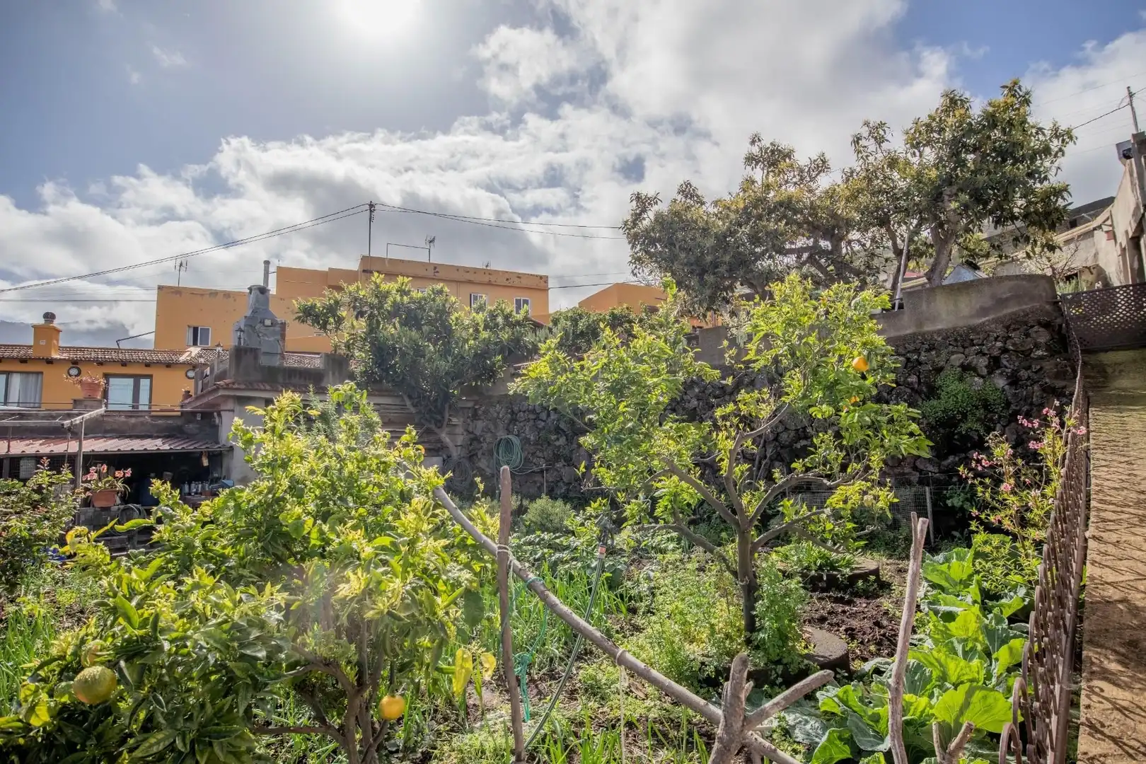 Jardí de Casa adosada en venda en La Orotava