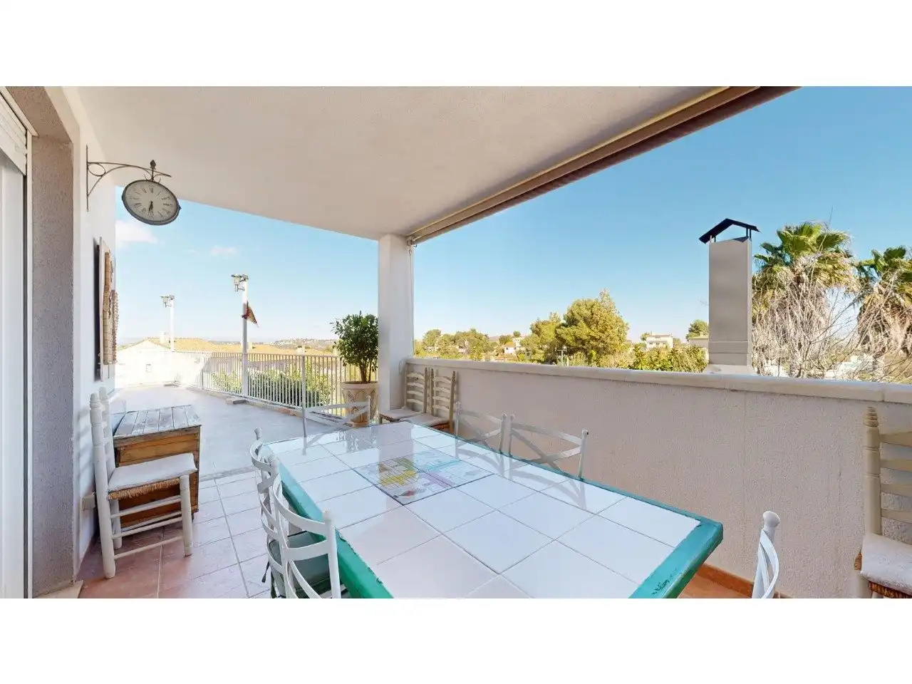 Terrassa de Casa o xalet en venda en Turís amb Aire condicionat, Calefacció i Jardí privat