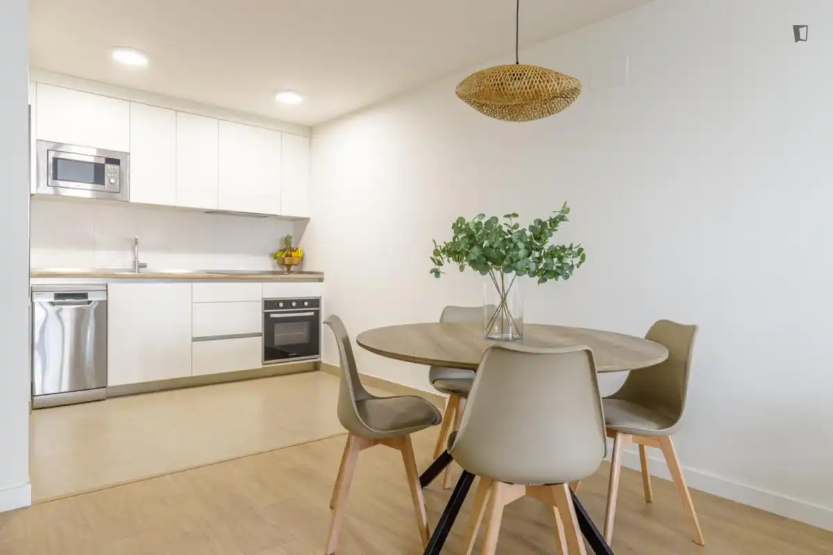 Dining room of Apartments for rent in Málaga  with Air Conditioner, Furnished and Oven