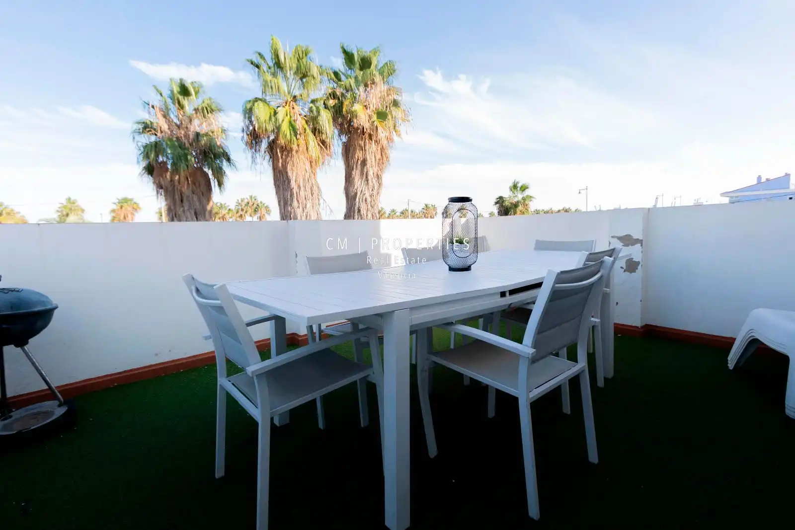 Terrasse von Haus oder Chalet zur Miete in Valencia mit Klimaanlage, Heizung und Terrasse