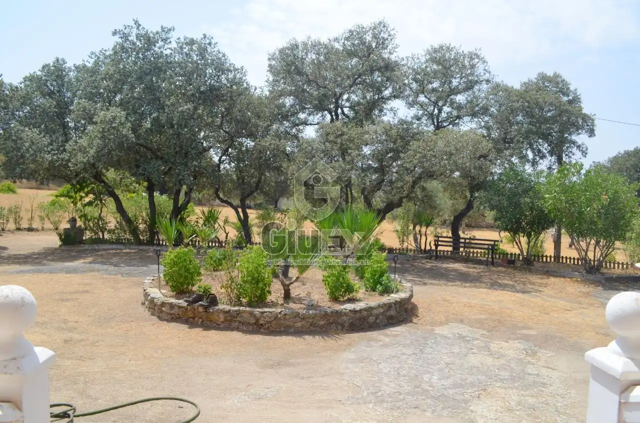 Jardín de Casa o chalet en venta en Arroyo de la Luz con Calefacción, Jardín privado y Amueblado