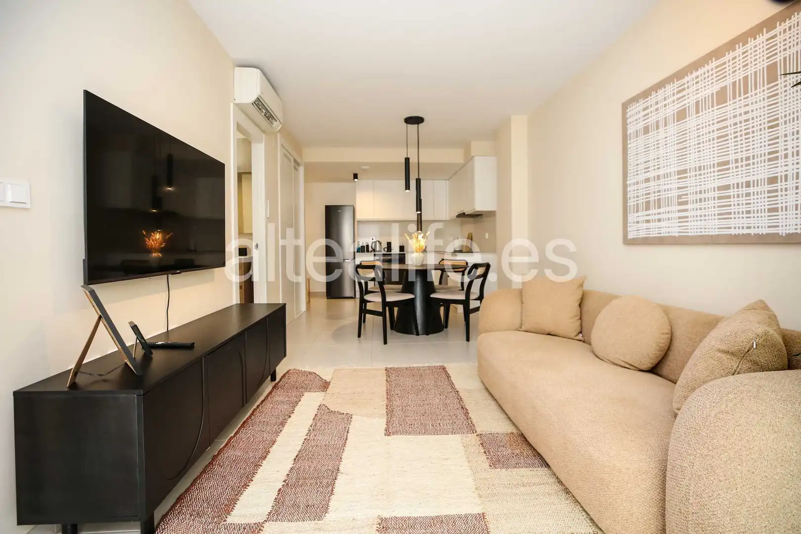 Living room of Apartments for rent in Altea  with Air Conditioner, Furnished and Oven