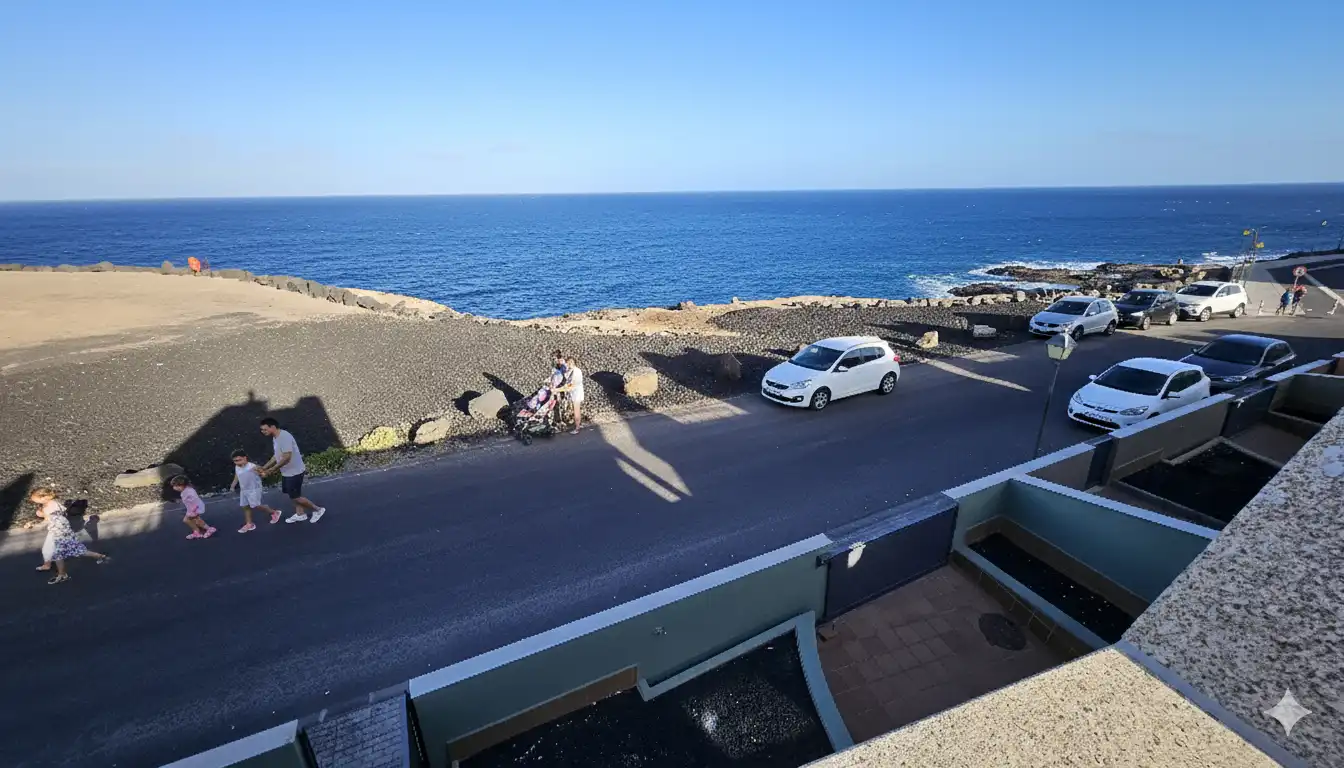 Vista exterior de Casa o xalet en venda en Antigua amb Calefacció, Jardí privat i Terrassa