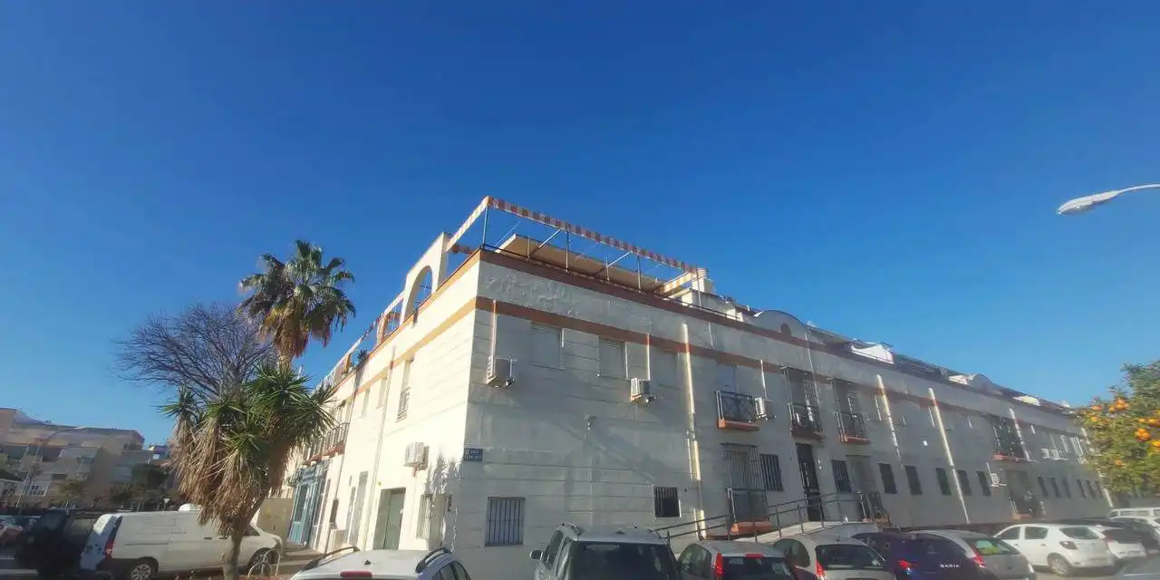 Vista exterior de Àtic en venda en Sanlúcar de Barrameda amb Aire condicionat, Terrassa i Alarma