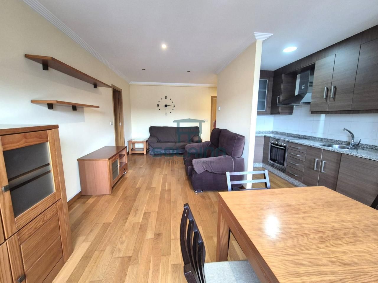 Sala d'estar de Apartament de lloguer en Ourense Capital  amb Calefacció i Moblat