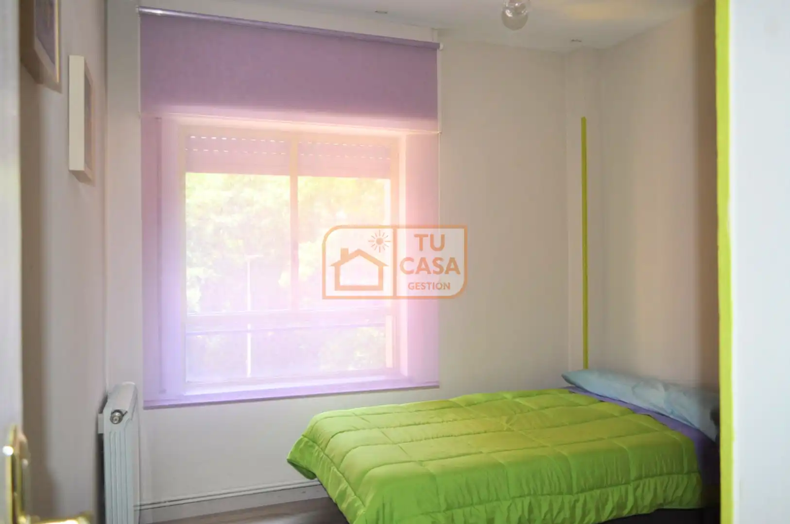 Schlafzimmer von Wohnung zur Miete in Cáceres mit Heizung, Parkett und Terrasse