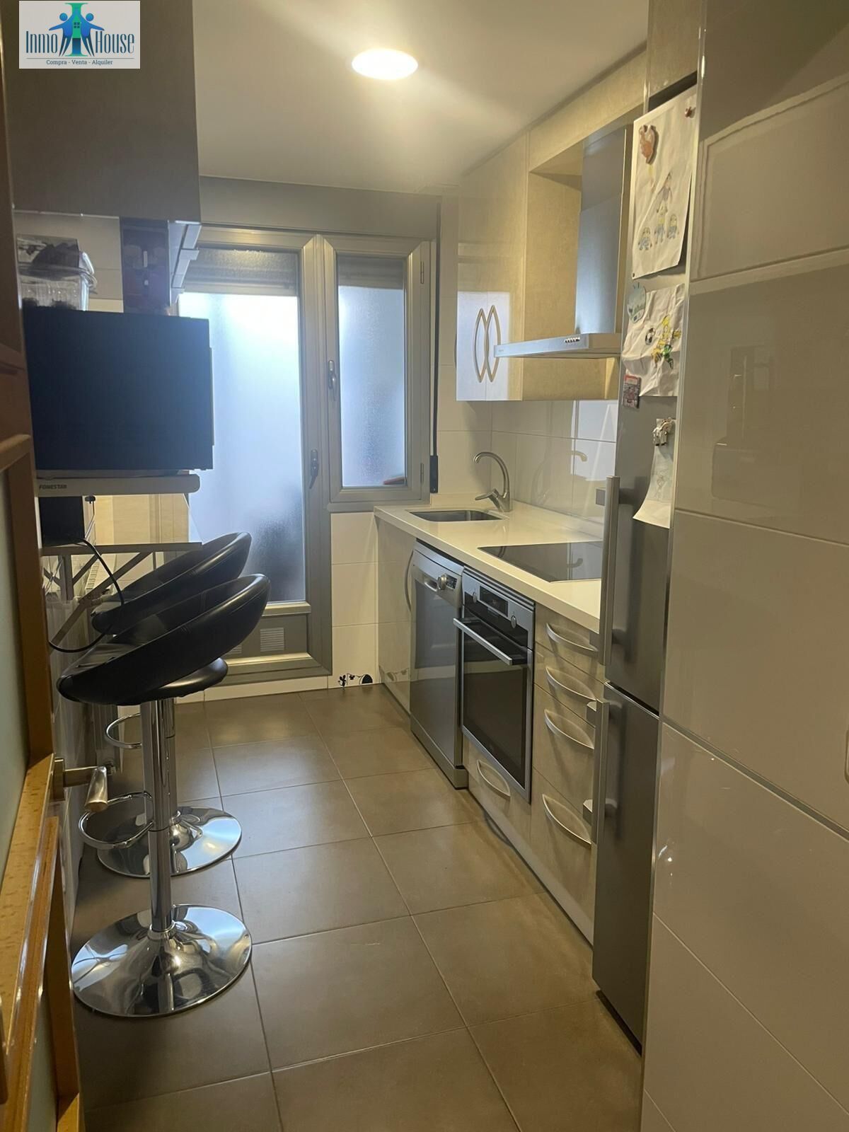Kitchen of Flat for sale in  Albacete Capital  with Air Conditioner, Heating and Storage room