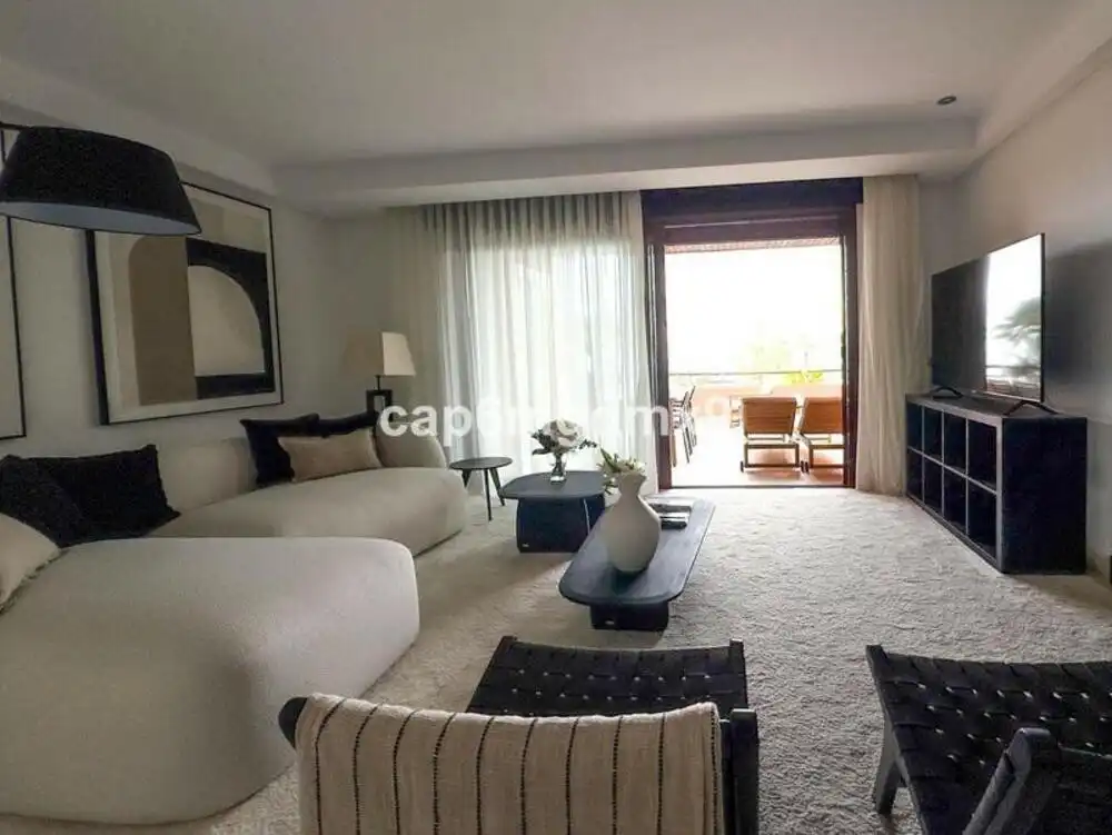 Living room of Attic for rent in Marbella  with Air Conditioner, Terrace and Storage room