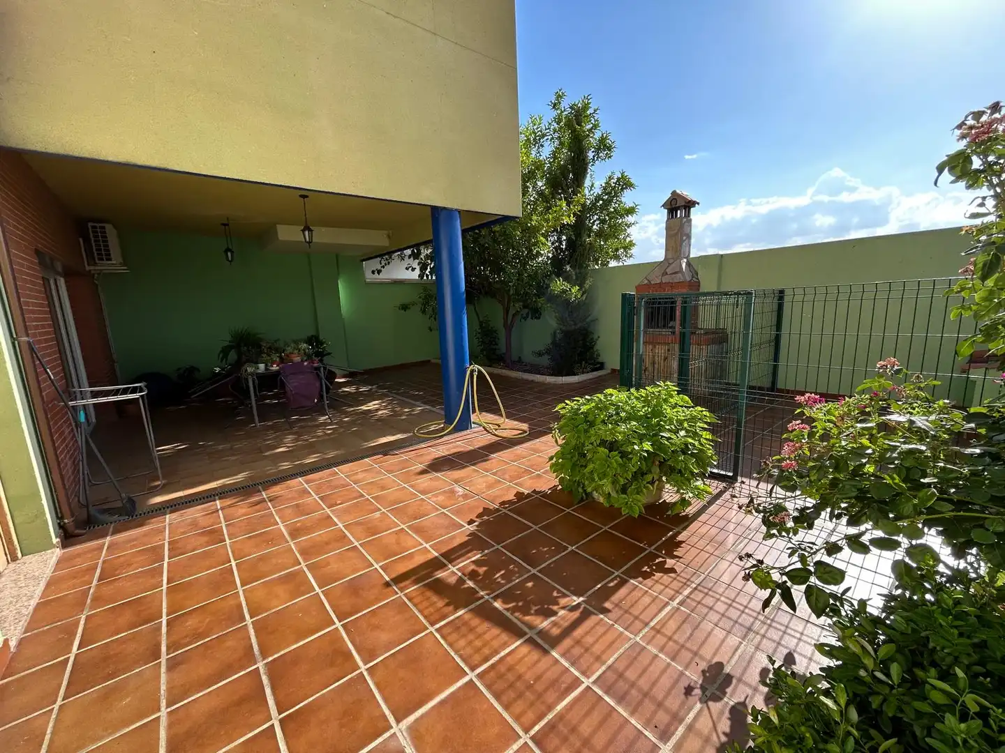 Terraza de Casa adosada en venta en Poblete con Aire acondicionado, Calefacción y Jardín privado