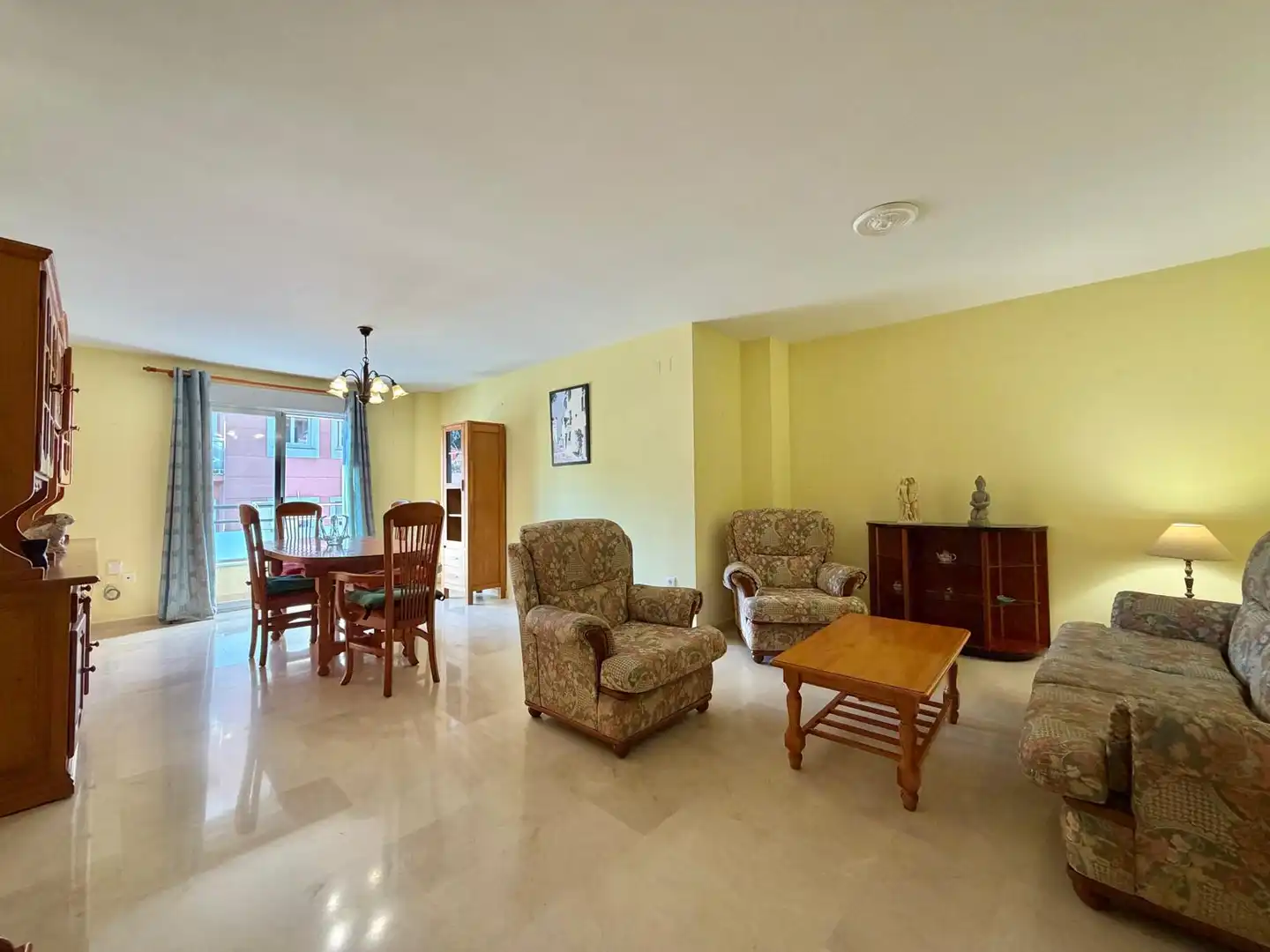 Menjador de Apartament en venda en Benitachell / El Poble Nou de Benitatxell amb Aire condicionat, Calefacció i Terrassa