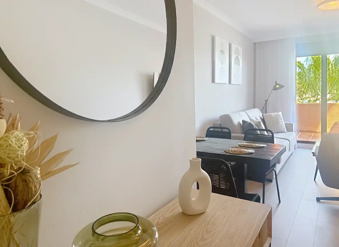 Dining room of Apartments for sale in Benahavís  with Air Conditioner, Terrace and Swimming Pool