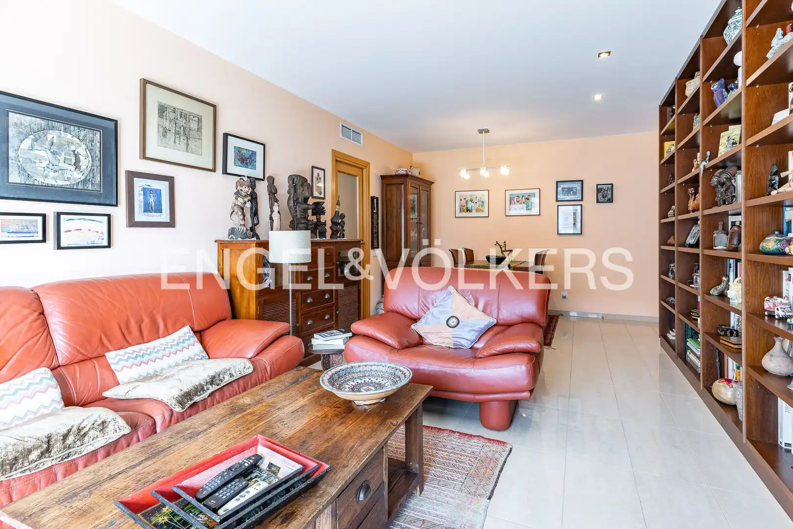Sala de estar de Piso en venta en Badalona con Aire acondicionado, Calefacción y Terraza