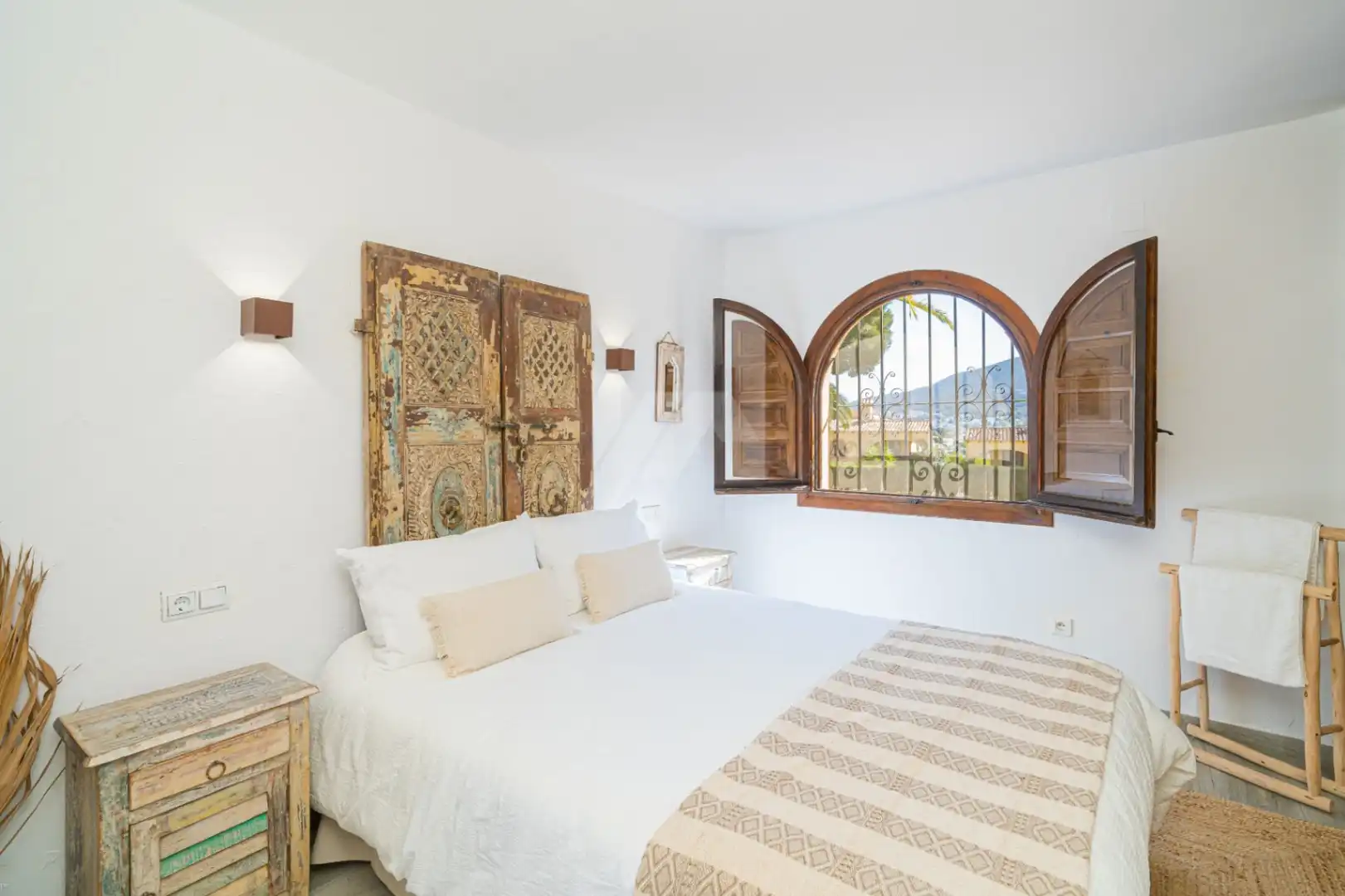 Dormitori de Apartament en venda en Moraira amb Aire condicionat, Calefacció i Jardí privat