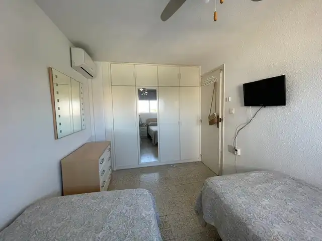 Bedroom of Flat for rent in Alicante / Alacant  with Air Conditioner, Heating and Furnished