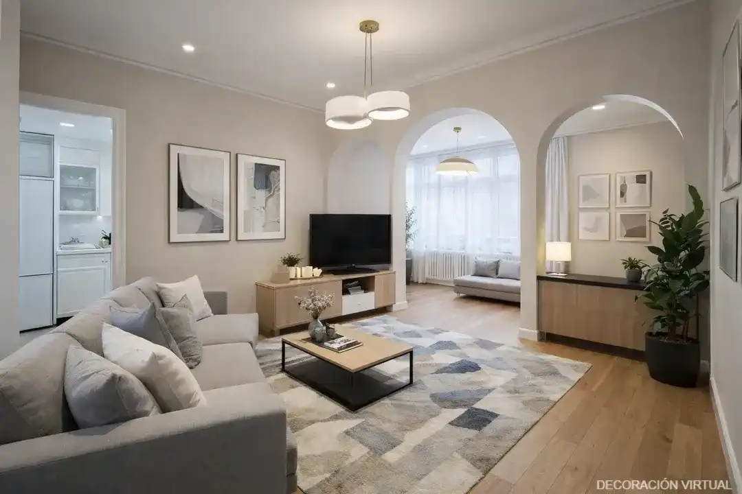 Sala de estar de Piso en venta en Vitoria - Gasteiz con Calefacción y Trastero