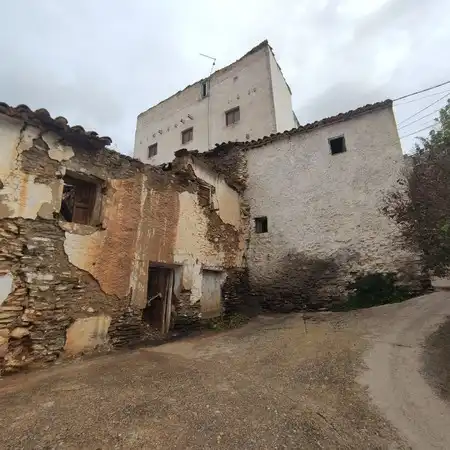 Vista exterior de Casa adosada en venta en Huéneja