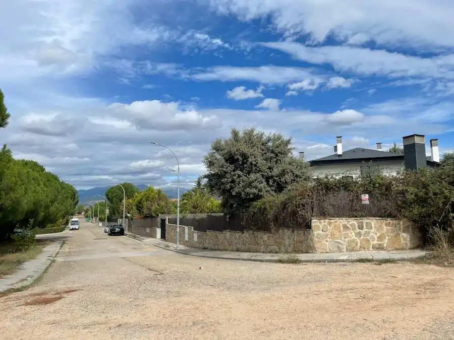 Vista exterior de Residencial en venda en Galapagar