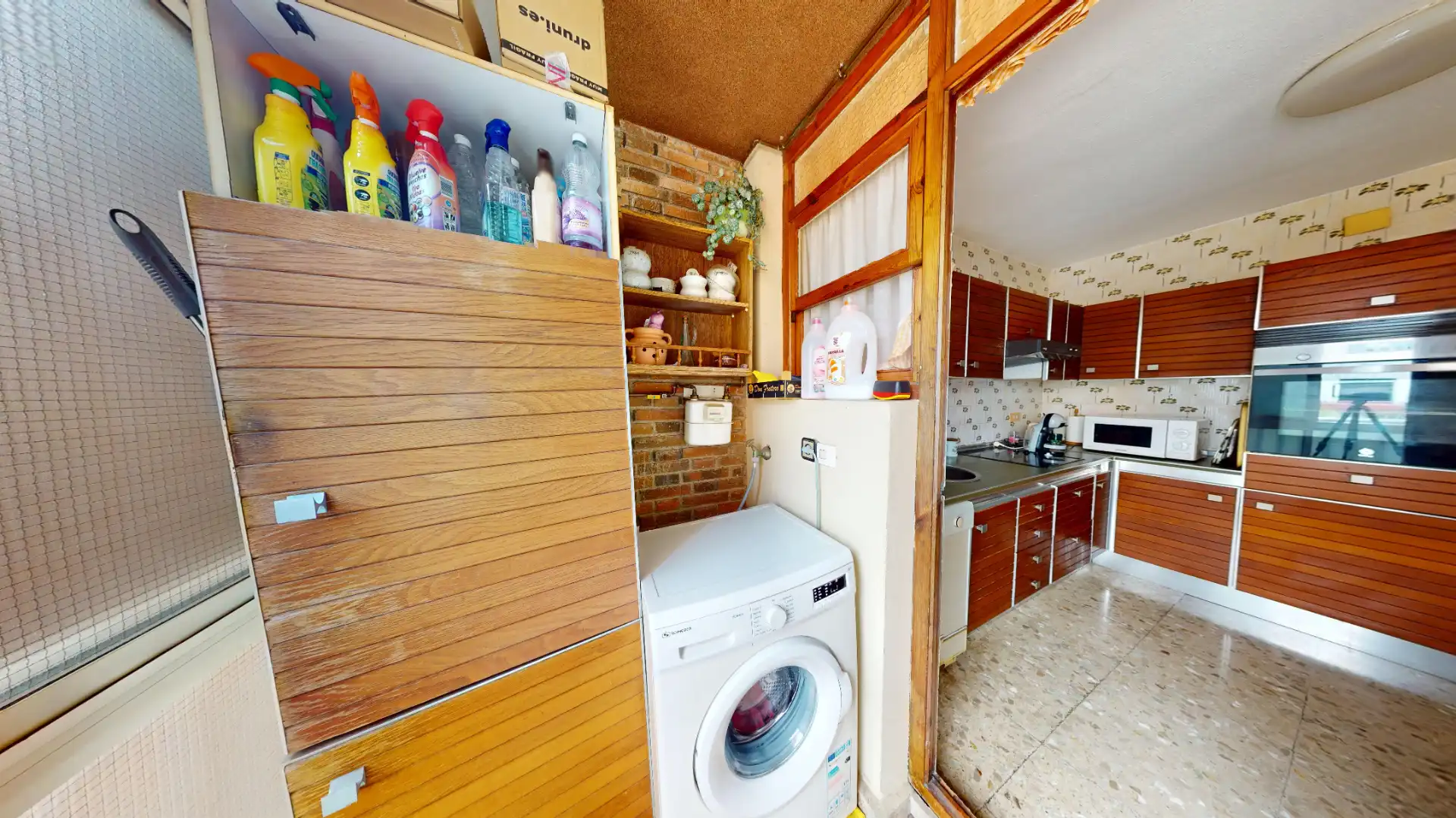 Cocina de Casa o chalet en venta en Alicante / Alacant con Aire acondicionado, Jardín privado y Terraza