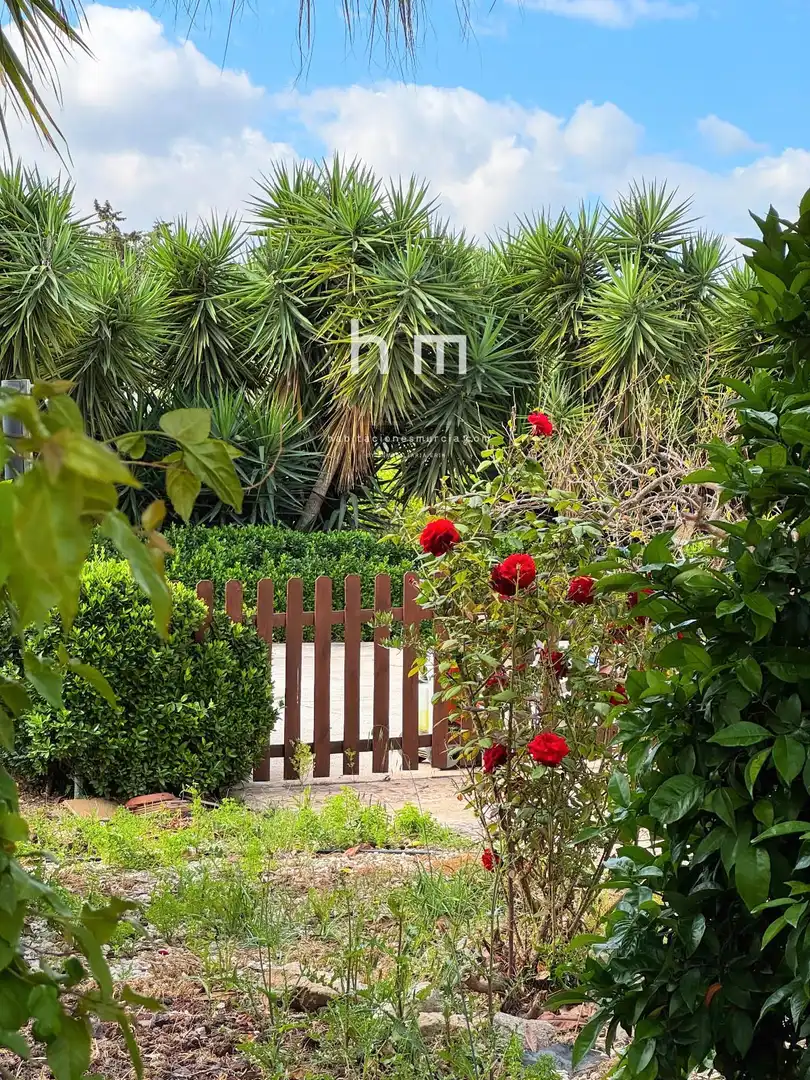 Garden of Houses for sale in Murcia  with Air Conditioner, Parquet flooring and Storage room