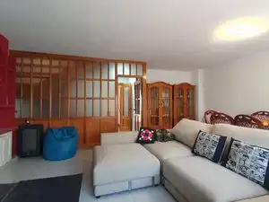 Living room of Detached homes for sale in Villanueva de la Cañada  with Air Conditioner, Heating and Private garden