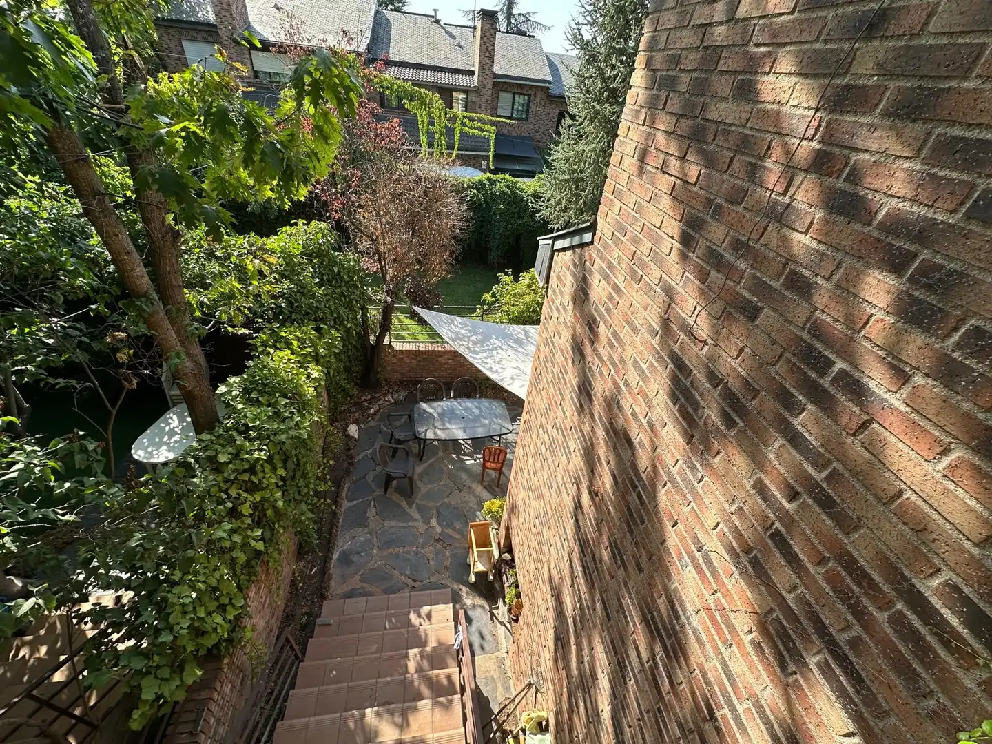 Terrassa de Casa o xalet en venda en Galapagar amb Calefacció, Jardí privat i Terrassa