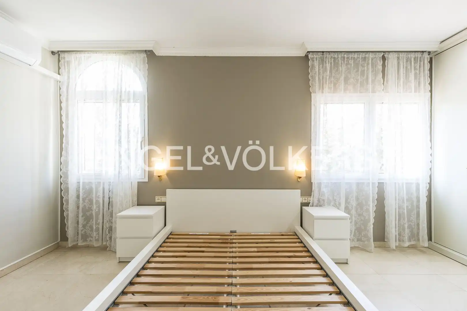 Bedroom of Houses for rent in Castelldefels  with Air Conditioner, Heating and Private garden